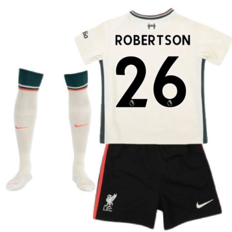 Liverpool 2021-2022 Away Little Boys Mini Kit (ROBERTSON 26)