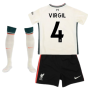 Liverpool 2021-2022 Away Little Boys Mini Kit (VIRGIL 4)