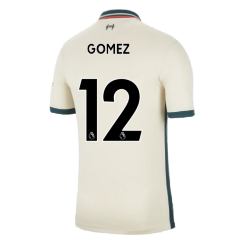 Liverpool 2021-2022 Away Shirt (GOMEZ 12)