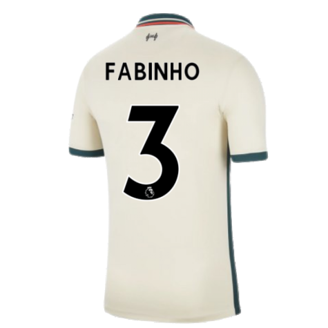 Liverpool 2021-2022 Away Shirt (Kids) (FABINHO 3)