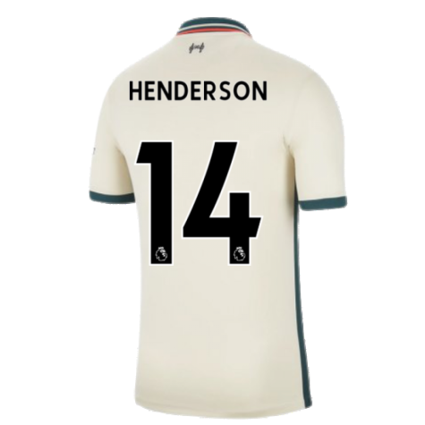 Liverpool 2021-2022 Away Shirt (Kids) (HENDERSON 14)