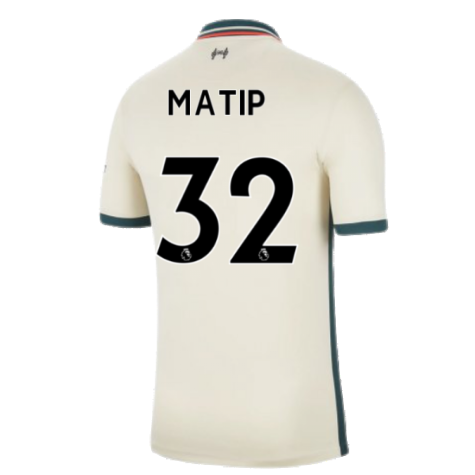 Liverpool 2021-2022 Away Shirt (Kids) (MATIP 32)