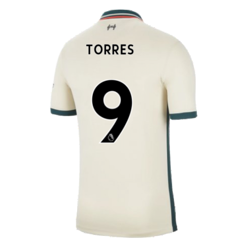 Liverpool 2021-2022 Away Shirt (TORRES 9)