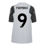 Liverpool 2021-2022 CL Training Shirt (Wolf Grey) - Kids (FIRMINO 9)