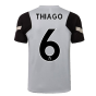 Liverpool 2021-2022 CL Training Shirt (Wolf Grey) (THIAGO 6)