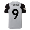 Liverpool 2021-2022 CL Training Shirt (Wolf Grey) (TORRES 9)