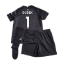 Liverpool 2021-2022 Home Goalkeeper Mini Kit (Black) (Dudek 1)