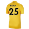 Liverpool 2021-2022 Home Goalkeeper Shirt (University Gold) - Kids (Reina 25)