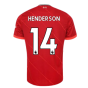 Liverpool 2021-2022 Home Shirt (HENDERSON 14)