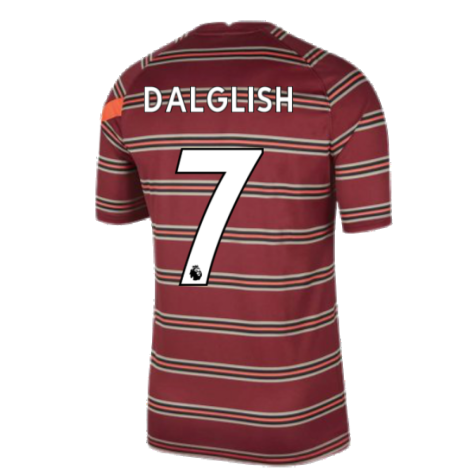 Liverpool 2021-2022 Pre-Match Training Shirt (Red) (DALGLISH 7)