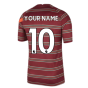 Liverpool 2021-2022 Pre-Match Training Shirt (Red) - Kids (Your Name)