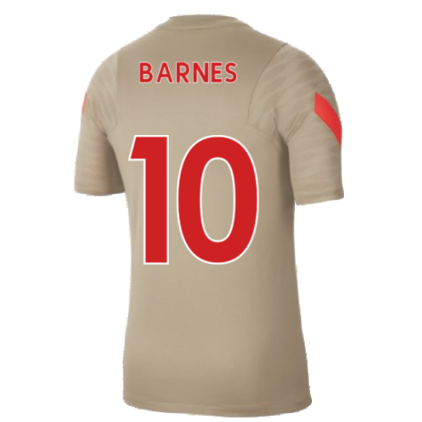 Liverpool 2021-2022 Training Shirt (Mystic Stone) (BARNES 10)