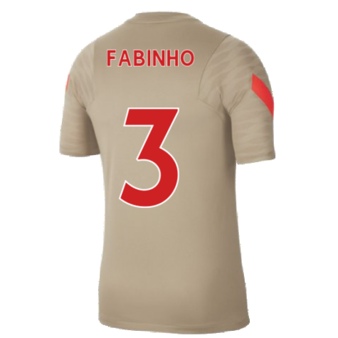 Liverpool 2021-2022 Training Shirt (Mystic Stone) (FABINHO 3)
