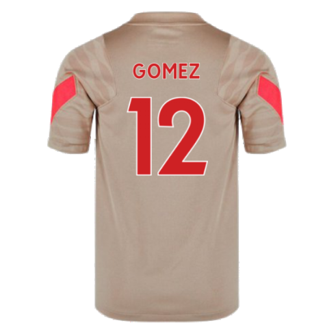 Liverpool 2021-2022 Training Shirt (Mystic Stone) - Kids (GOMEZ 12)