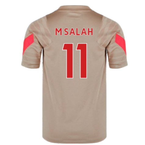 Liverpool 2021-2022 Training Shirt (Mystic Stone) - Kids (M SALAH 11)