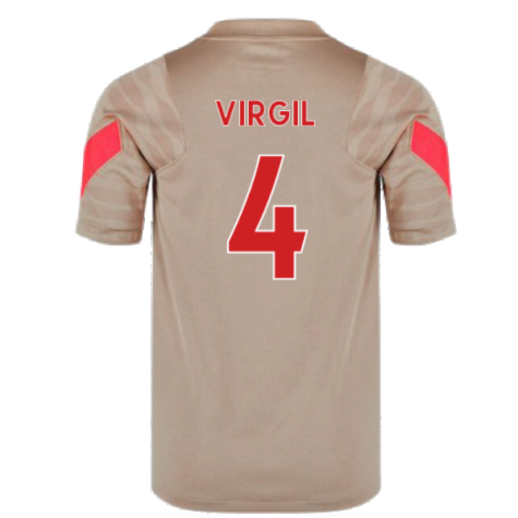 Liverpool 2021-2022 Training Shirt (Mystic Stone) - Kids (VIRGIL 4)
