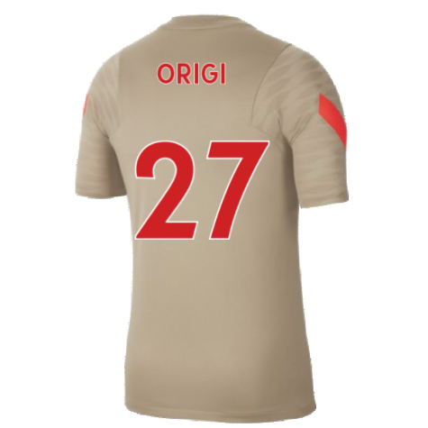 Liverpool 2021-2022 Training Shirt (Mystic Stone) (ORIGI 27)