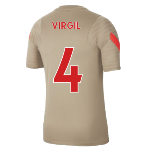 Liverpool 2021-2022 Training Shirt (Mystic Stone) (VIRGIL 4)