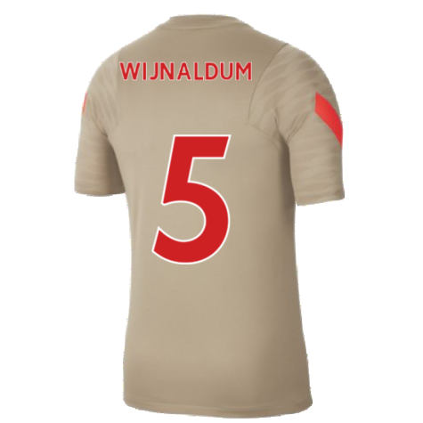 Liverpool 2021-2022 Training Shirt (Mystic Stone) (WIJNALDUM 5)