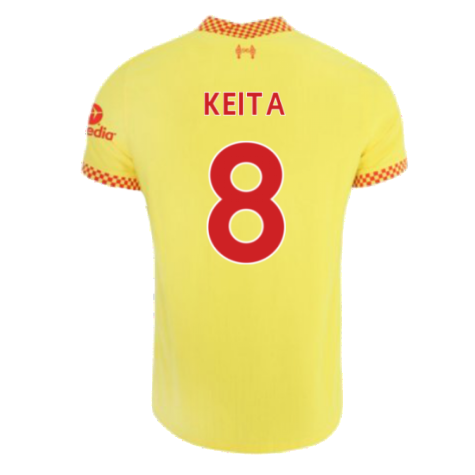 Liverpool 2021-2022 Vapor 3rd Shirt (KEITA 8)