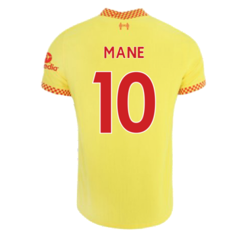 Liverpool 2021-2022 Vapor 3rd Shirt (MANE 10)