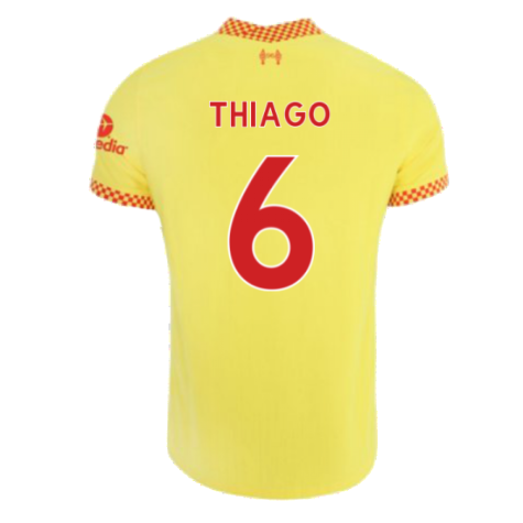Liverpool 2021-2022 Vapor 3rd Shirt (THIAGO 6)