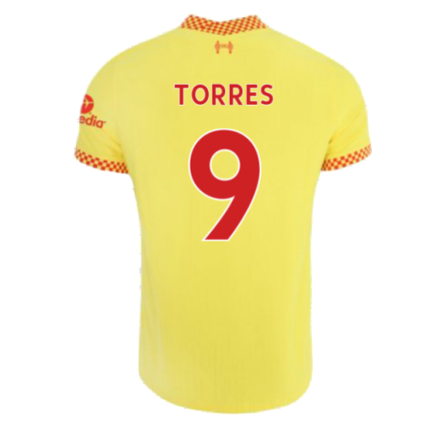 Liverpool 2021-2022 Vapor 3rd Shirt (TORRES 9)