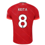 Liverpool 2021-2022 Vapor Home Shirt (KEITA 8)