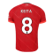 Liverpool 2021-2022 Vapor Home Shirt (Kids) (KEITA 8)