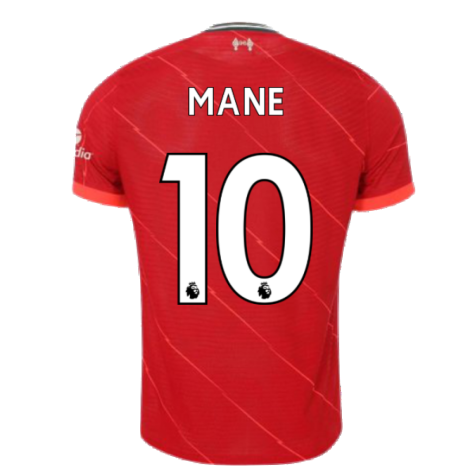 Liverpool 2021-2022 Vapor Home Shirt (Kids) (MANE 10)