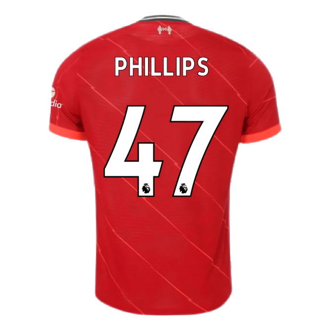 Liverpool 2021-2022 Vapor Home Shirt (Kids) (PHILLIPS 47)
