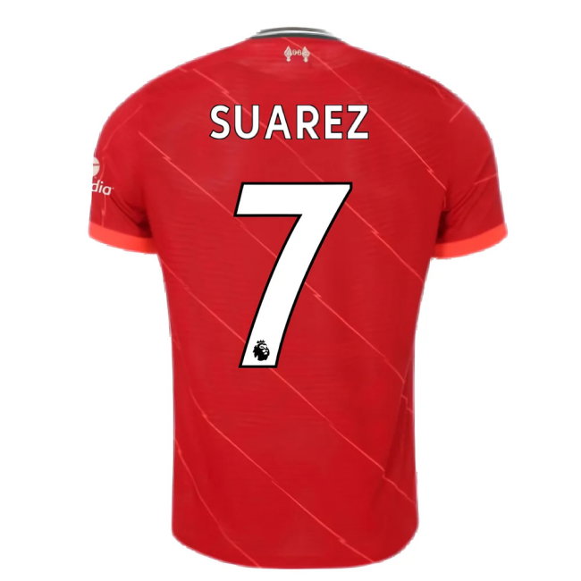 Liverpool 2021-2022 Vapor Home Shirt (Kids) (SUAREZ 7)