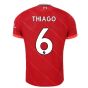 Liverpool 2021-2022 Vapor Home Shirt (THIAGO 6)