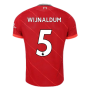 Liverpool 2021-2022 Vapor Home Shirt (WIJNALDUM 5)