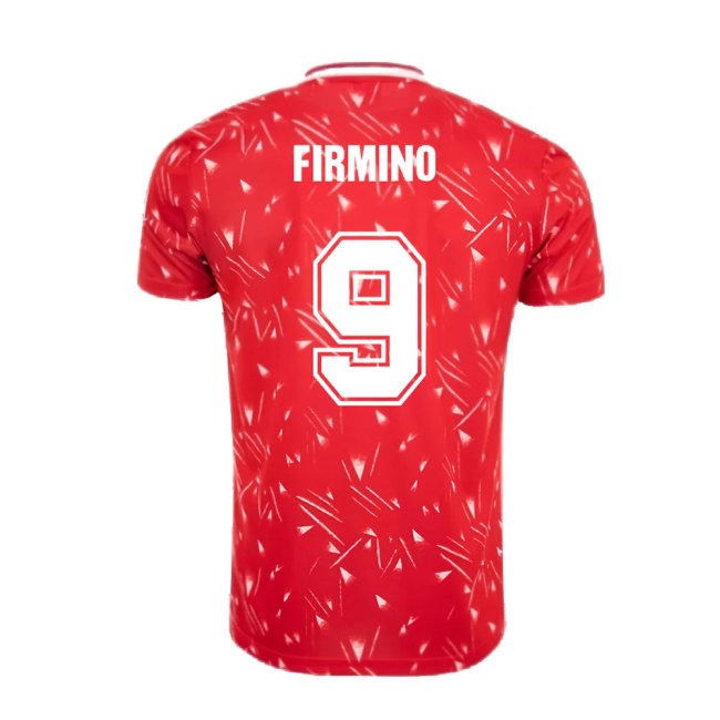Liverpool FC 1990 Retro Football Shirt (FIRMINO 9)
