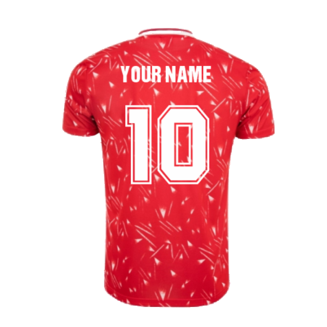 Liverpool FC 1990 Retro Football Shirt (Your Name)
