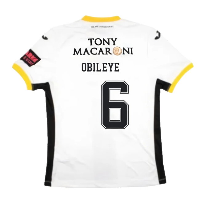 Livingston 2022-23 Away Shirt (M) (Very Good) (Obileye 6)