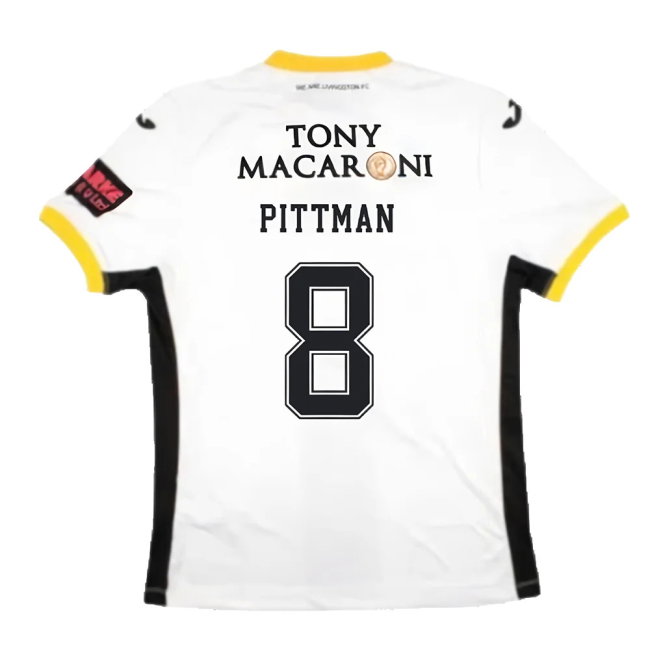 Livingston 2022-23 Away Shirt (M) (Very Good) (Pittman 8)