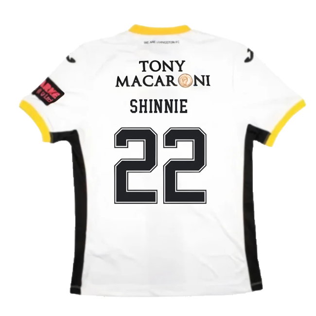 Livingston 2022-23 Away Shirt (M) (Very Good) (Shinnie 22)