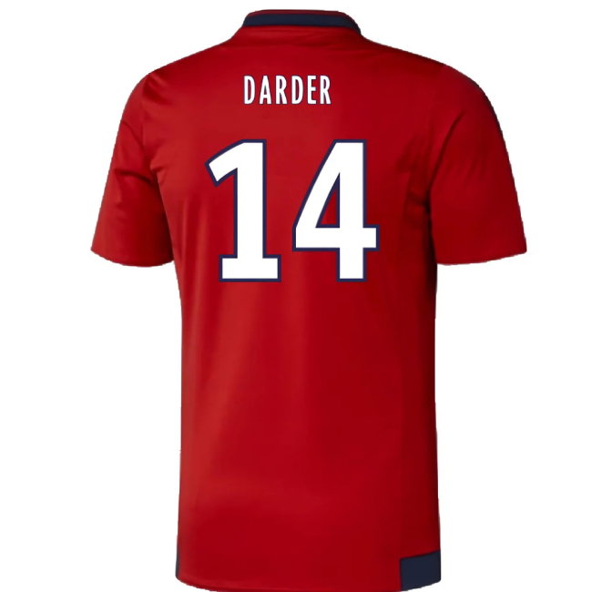 Lyon 2015-16 Away Shirt (Good) (Darder 14)