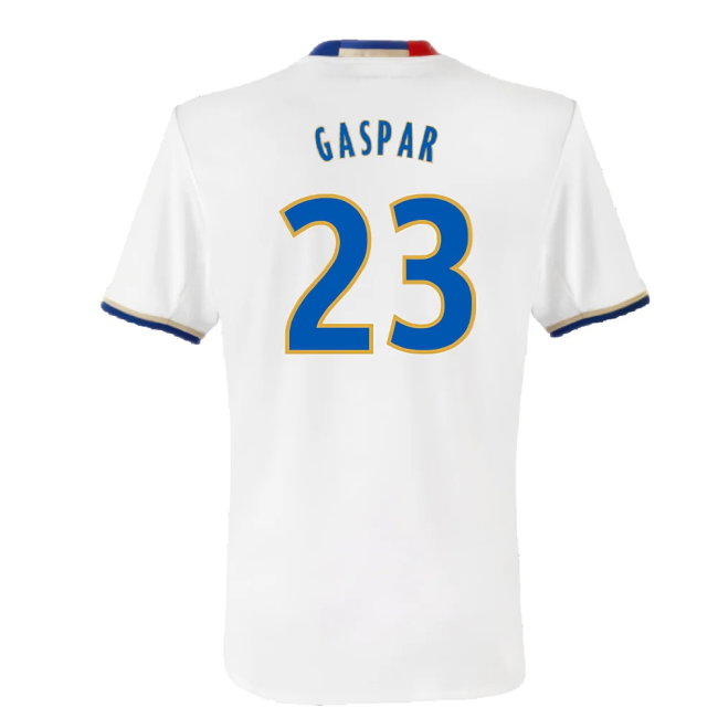 Lyon 2016-17 Home Shirt (3XL) (Mint) (Gaspar 23)