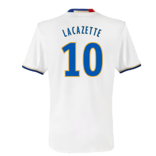 Lyon 2016-17 Home Shirt (3XL) (Mint) (Lacazette 10)