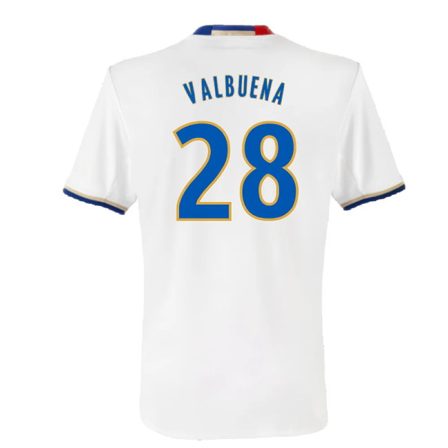 Lyon 2016-17 Home Shirt (3XL) (Mint) (Valbuena 28)