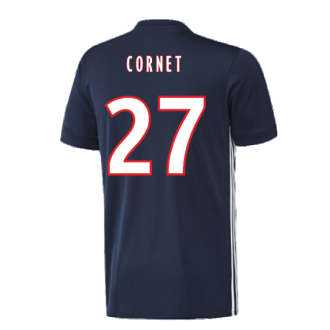 Lyon 2017-18 Away Shirt ((Excellent) L) (Cornet 27)