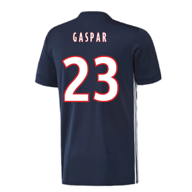 Lyon 2017-18 Away Shirt ((Excellent) L) (Gaspar 23)