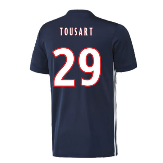 Lyon 2017-18 Away Shirt ((Excellent) L) (Tousart 29)