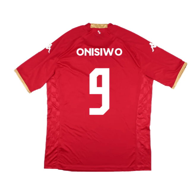 Mainz 05 2022-23 Home Shirt (Sponsorless) (3XL) (Mint) (Onisiwo 9)