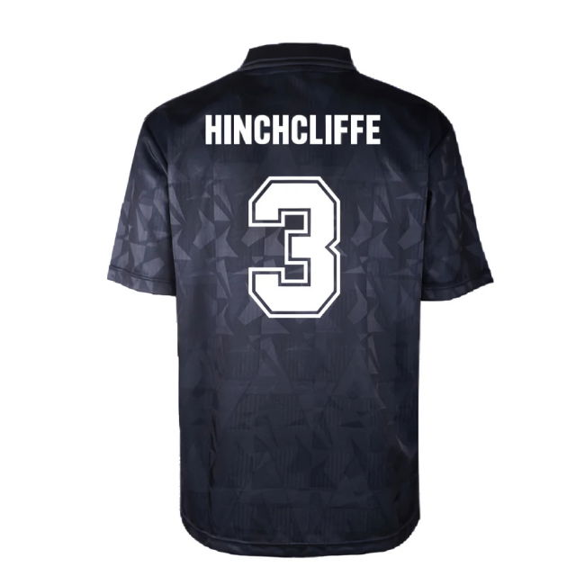 Man City 1990 Blackout Retro Shirt (HINCHCLIFFE 3)