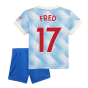 Man Utd 2021-2022 Away Baby Kit (FRED 17)