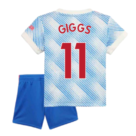 Man Utd 2021-2022 Away Baby Kit (GIGGS 11)